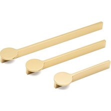 8301 Modern Kulp Altın Renk 192 mm Altın Tek Ebat SSY8301 0192 Gl
