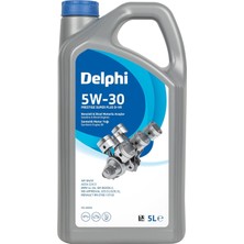 Delphi Motor Yağı Tam Sentetik Prestige Super Plus D-Vr C2/c3 5W-30 5lx4 Dpf Del CEL10006