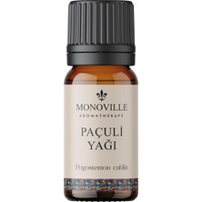 Monoville Paçuli Uçucu Yağı 10 ML%100 Saf ve Doğal (Patchouli Oil)