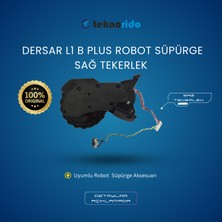 Teknorido Dersar L1 Plus Robot Süpürge Sağ Tekerlek