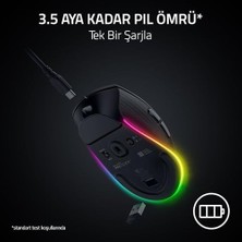 Pro Click V2 - Kablosuz Ergonomik Mouse - Aı Prompt Assist - 30K Optik Sensör - 3,5 Ay Pil Ömrü (14 Bölgeli Chroma Rgb, Hyperscroll Eğilebilir Mouse Tekerleği) Siyah