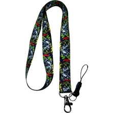 Picasso Ağlayan Kadın Boyun Ipi ve Telefon Askısı Lanyard