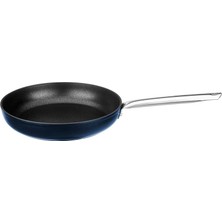 Titanium 20CM Tava, Çelik Sap Metalik Mavi