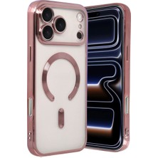 Mudanis Apple Iphone 17 Pro Kross Magneticsafe Kapak - Rose