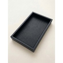Derisunum Design - Deri Sunum Tepsisi - Takı, Saat ve Anahtar Düzenleyici (29x19 cm)