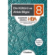 8. Sınıf Din Kültürü ve Ahlak Bilgisi Kazanım Odaklı Hba