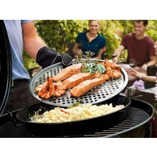 Gurme Set 420, Porselen Tava ve Delikli Plaka Tabak, Barbekü Izgara, Buharda Pişirme, 420 Serisi Barbekülerle Uyumlu