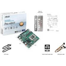 Pro H810T-CSM Intel H810 LGA1851 Ddr5 6400 Dp HDMI M2 Usb3.2 Thin Mini Itx 1xgen5 M.2 Lvds Bağlantı Asus Control Center Lisansı