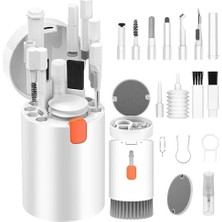 20'si 1 Arada Klavye ve Kulaklık Temizleme Seti - Airpods 1/2/3/pro, Pc, Dizüstü Bilgisayar, Cep Telefonu, Kamera Için Aksesuar