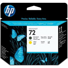Hp 72 -Yellow Mat Siyah-Sarı Baskı Kafası C9384A