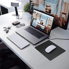Offıce - Orta Boy Mouse Pad – Kaymaz Tabanlı Pürüzsüz Kumaş Yüzeyli Bilgisayar Mouse Altlığı, Ofis Için Ergonomik Mouse Pad, Laptop ve Pc Uyumlu (Orta Boy 27X23 Cm)