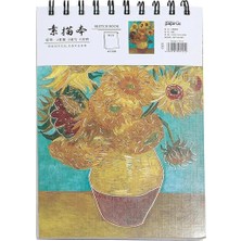 Colornote Papirüs Papirüs K409 A5 Üstten Spiralli 120 gr Eskiz Defteri 40 Yp