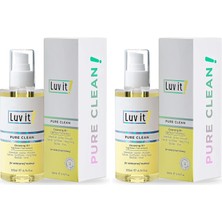 Luv It! Bitkisel Içerikli Yağ Bazlı Makyaj Temizleyici 200 ml (2 Paketi)