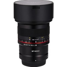 Z Aynasız Kameralar Için 14 mm F2.8 Ultra Geniş Açı Hava Mühürlü Lens