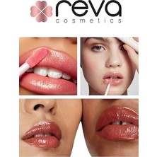 Reva Sweed Red Işıltılı Dudak Parlatıcısı - Hi-Shine Lip Gloss - No: 206 - Vegan & Temiz Içerik