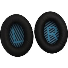 Qc2 QC15 QC25 QC35 Ae 2 2i 2W Kulaklık Yastığı Padi Kulaklık Pedi Süngeri Siyah