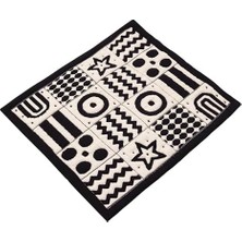 3D Yumuşak Organik Pamuk Emekleme Battaniyesi – Gots Sertifikalı, 100X100 Cm, Tasarım, Motor Beceri Gelişimi Için, Çift Taraflı, Iplik Ucu Içermez, Yıkanabilir ve Sürdürülebilir