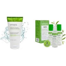 Vıtayes Yüz Temizleme Jeli ve Çay Ağacı Özlü Serum Avantajlı Set