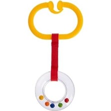 Çıngıraklı Puset Halkası Sarı Oval