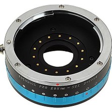 Pro Lens Mount Adapter With Built-In De-Clicked Iris – Eos Ef (Not Ef-S Lens) Lens To E-Series (Nex) Camera Adaptörü, Fits Nex-3, Nex-5, Nex-5 N, Nex-7, NEX-VG10 Vg-10 Dijital Video Kamera