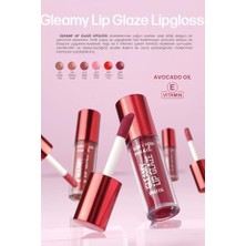 Gleamy Lip Glaze Lipgloss NO:203 Rose - Renkli Dudak Parlatıcısı