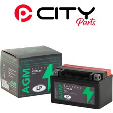 CP City Parts Kymco 125 Super 8 Motosiklet Aküsü Landport CPAK0269
