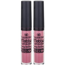 Lipgloss Mat Dudak Parlatıcısı (No: 2) (2 Paketi)