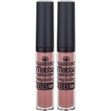 Lipgloss Mat Dudak Parlatıcısı (No: 6) (2 Paketi)