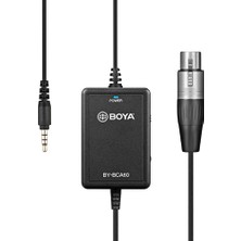 Boya BY-BCA60 48V Phantom Mobil Xlr Mikrofon Kablo, Standart