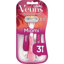 Venus Smooth Miami Kadın Tıraş Bıçağı 3'lü