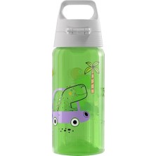 - Viva One Dino Race Çocuk Içecek Şişesi, Özel Sürüm, Gazlı Içecekler Için Uygundur, Sızdırmaz, Bulaşık Makinesinde Yıkanabilir, Bpa Içermez, Spor ve Okul, Mavi, 0,5 L