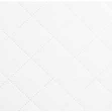 Taç Eco Care Sıvı Geçirmez KAPITONELI%100 Polyester Alez, Beyaz, Tek Kişilik