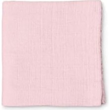 Deux LAPINS%100 Pamuk Müslin Bebek Örtüsü, Pembe, 100X100 cm
