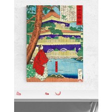 Elegance, Geyşa Zarafetin Yansımaları Ukiyoe Sanatı Sanatsal Poster - Afiş - Dekorasyon