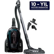 Pure C9 PC91-8STM Toz Torbasız Elektrikli Süpürge | 7 Kademeli Filtrasyon, Ömür Boyu Kullanımlı Filtre, Kolay Boşaltılabilir Hazne, Pureflow Silent | 10 Yıl Motor Garantisi