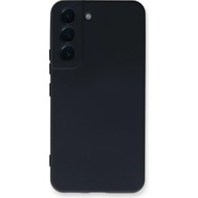 Sora Home Newface Samsung Galaxy S22 Plus Kılıf Nano Içi Kadife Silikon - Lacivert