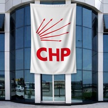 Punto Dizayn Chp Bayrağı 140GR Premium Raşel Kumaş 400X600CM