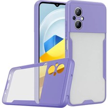Sora Home Newface Xiaomi Poco M5 Kılıf Platin Silikon - Lila