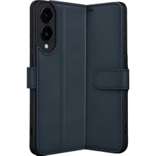 Sora Home Newface Samsung Galaxy S25 Edge Trend S Plus Kapaklı Kılıf - Lacivert
