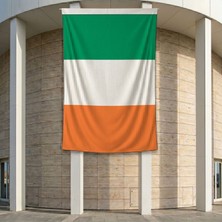 Punto Dizayn Irlanda Bayrağı 140GR Premium Raşel Kumaş 200X300 cm