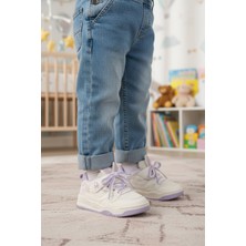United Colors Of Benetton Lila Cırtlı Hafif Kız Çocuk Spor Ayakkabı BNI-11411 P