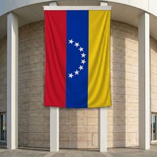 Punto Dizayn Venezuela Bayrağı 140GR Premium Raşel Kumaş 200X300 cm