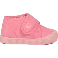 United Colors Of Benetton Pembe Cırtlı Kız Çocuk Günlük Ayakkabı BNI-32115 P