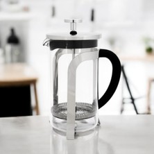 UltraMint 600 ml Gri French Press Kahve ve Çay Demleme Makinesi
