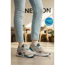 United Colors Of Benetton Gri Bağcıklı Memory Foam Unisex Spor Ayakkabı BNI-11109 G