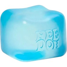Nee Doh Squish Nice Cube 6x6 cm Stres Küpü Mavi-Mor-Pembe 3 Asorti Eğitici ve Yaratıcı Oyun