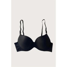 Amora Secret  Mikro Kumaş Push Up Dolgulu Balenli Günlük Tek Destekli Sütyen