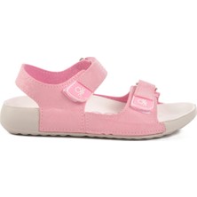 United Colors Of Benetton Pembe Cırtlı Hafif Kız Çocuk Sandalet BN-1419 F