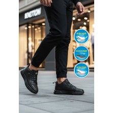 United Colors Of Benetton Siyah Bağcıklı Bilek Boy Erkek Sneaker BNI-11196 M
