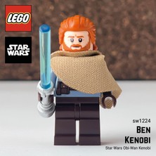 LEGO Star Wars: Star Wars Obi-Wan Kenobi: Ben Kenobi Orjinal Minifigür SW1224